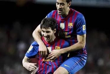 Sergio Busquets confirmó que no seguirá en FC Barcelona y su amigo Leonel Messi le dedicó unas palabras