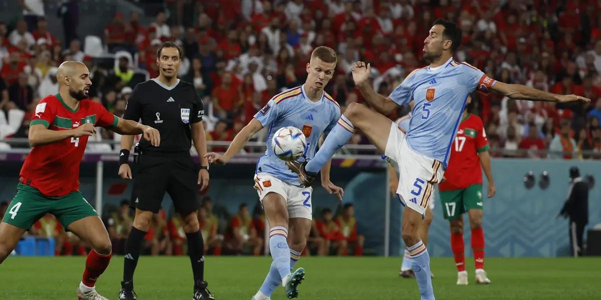 Sergio Busquets falló el penal definitivo para España y dejó de la peor manera su participación en los mundiales de fútbol.