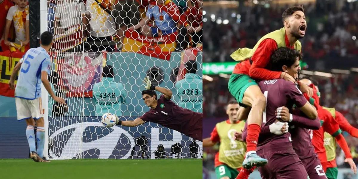Sergio Busquets falló el último penal para la selección española y la dejó fuera de Qatar 2022.