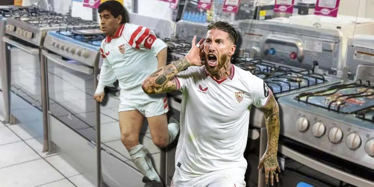 Sergio Ramos compró cocina y bañera para su abuela, mientras esto hizo Diego Maradona con su primer salario
