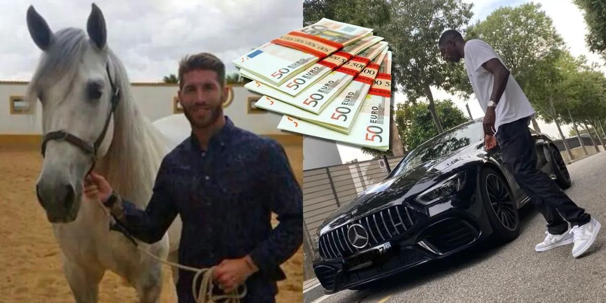 Sergio Ramos cuenta con un caballo más caro que el vehículo de Dembélé