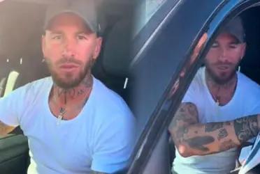 Sergio Ramos decidió no firmar una camiseta del Real Madrid, esto no dejó pasar por alto el Sevilla