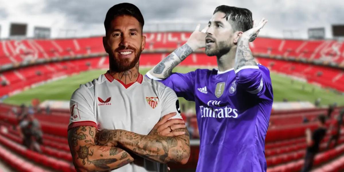 Sergio Ramos ha sido presentado y ha tenido que pedir disculpas a la afición del Sevilla por hechos del pasado