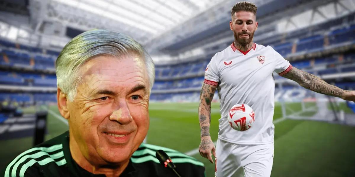 Sergio Ramos le dio una noticia que cayó como un balde de agua fría a Sevilla recién llegado