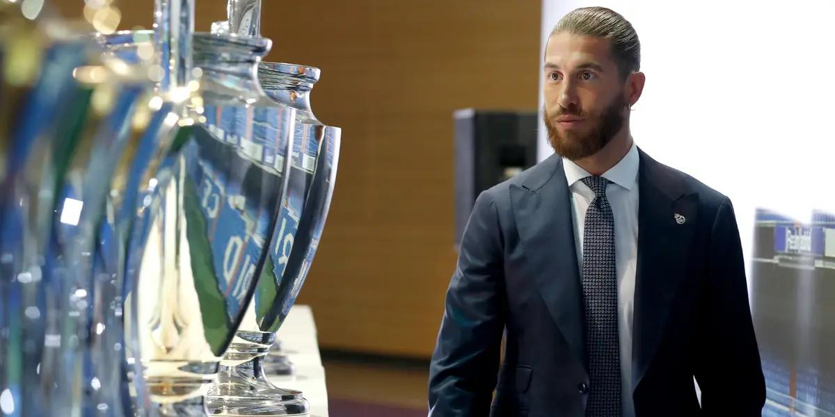 Sergio Ramos se despidió del Real Madrid.
