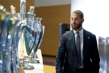 Sergio Ramos se despidió del Real Madrid.