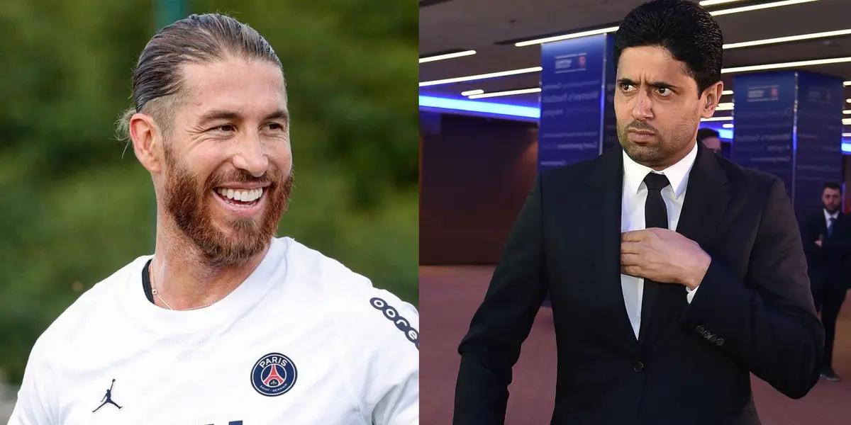 Sergio Ramos tuvo un buen gesto con el jugador que Carlo Ancelotti desea para suceder a Karim Benzema en Real Madrid