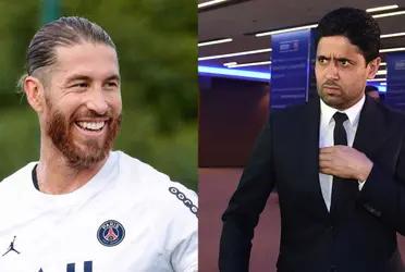 Sergio Ramos tuvo un buen gesto con el jugador que Carlo Ancelotti desea para suceder a Karim Benzema en Real Madrid