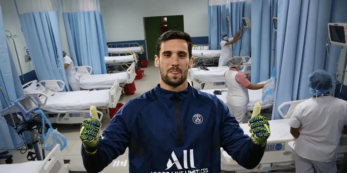 Sergio Rico lleva apenas un mes fuera del hospital y ya se trazó un enorme objetivo