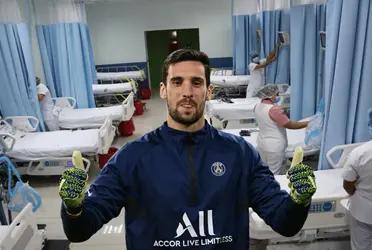 Sergio Rico lleva apenas un mes fuera del hospital y ya se trazó un enorme objetivo