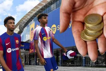 Si bien ambos jugadores tienen una cláusula de salida millonaria, el dinero que cobran todos los meses en el Barça aún deja mucho que desear