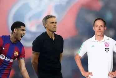 Si Barça no deja ir a Araújo, Bayern quiere robarle un jugador a Luis Enrique