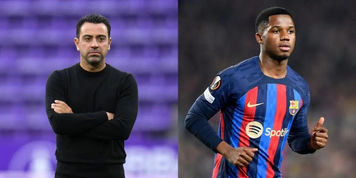 Si el futbolista español se marcha, lo hará por el motivo que reveló Xavi.