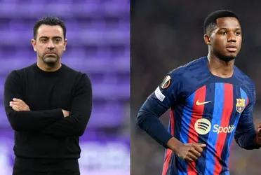 Si el futbolista español se marcha, lo hará por el motivo que reveló Xavi.