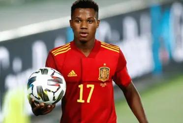 Si bien lejos está de tener el mejor rendimiento en la Premier League, Ansu Fati podría tener una nueva chance en La Roja