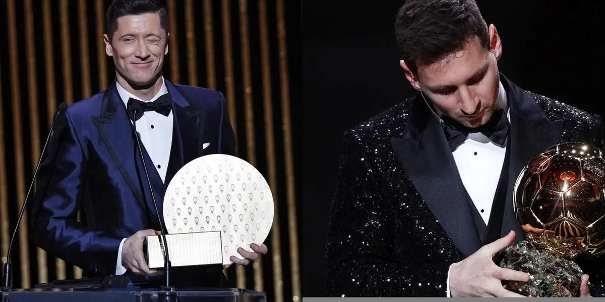 Si bien fue muy correcto en la ceremonia de entrega del Balón de Oro, Robert Lewandowski explotó contra Messi en declaraciones a la prensa. Trató de mentiroso al astro argentino ganador del septimo trofeo que le otorgó France Football. ¿Se vengará contra su ex club?
