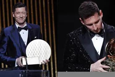 Si bien fue muy correcto en la ceremonia de entrega del Balón de Oro, Robert Lewandowski explotó contra Messi en declaraciones a la prensa. Trató de mentiroso al astro argentino ganador del septimo trofeo que le otorgó France Football. ¿Se vengará contra su ex club?