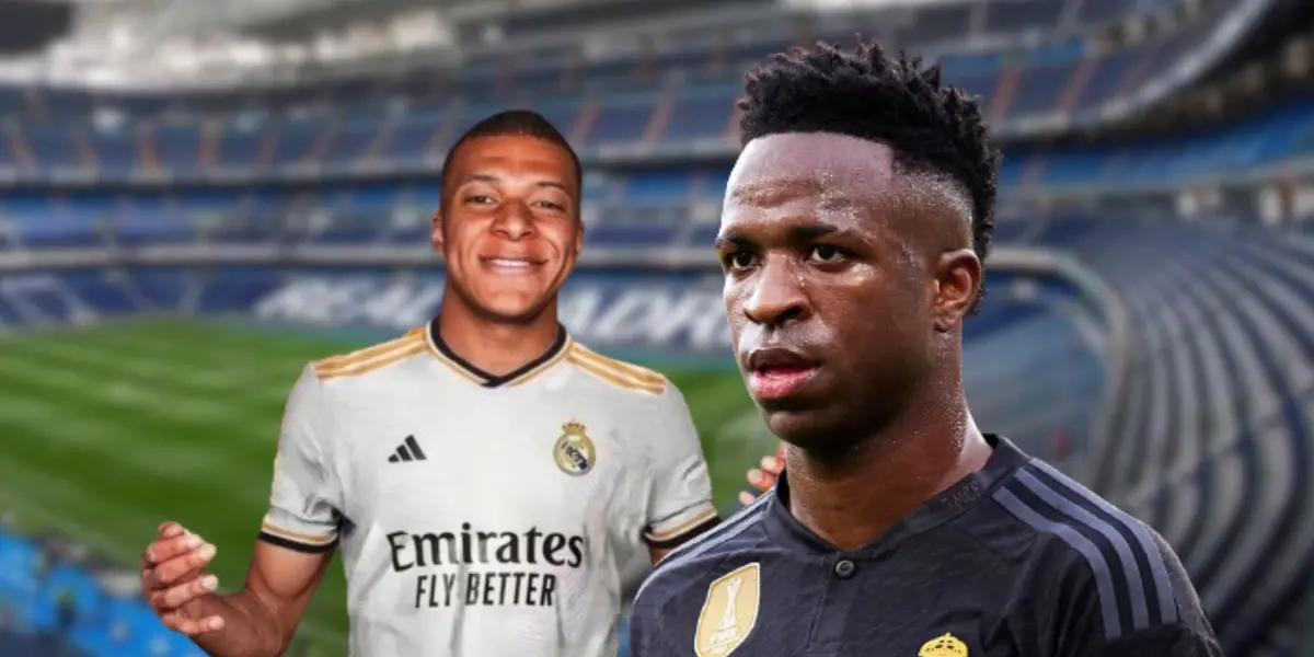 Si Mbappé llega al Real Madrid, revelan lo que pasaría con Vinicius