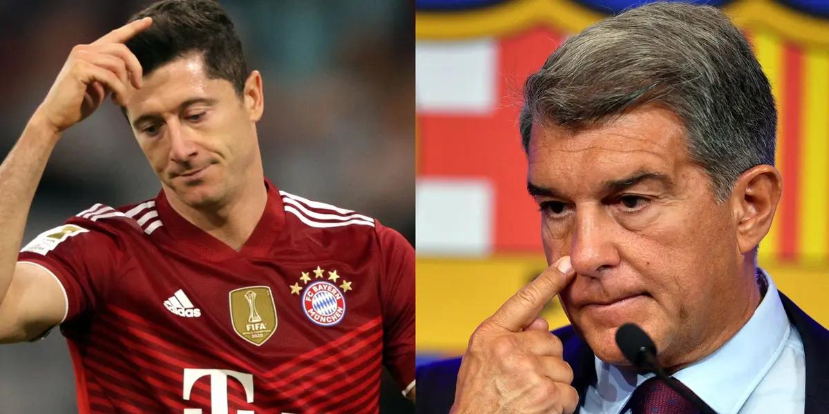 Si bien todo parecía acordado para lograr la llegada del delantero polaco al club español, un problema de último momento parece afectar las negociaciones.