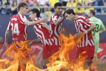 Simeone debe analizar seriamente separarlo del equipo.