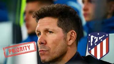 Simeone fue claro y quiere este jugador como prioridad en Atlético de Madrid