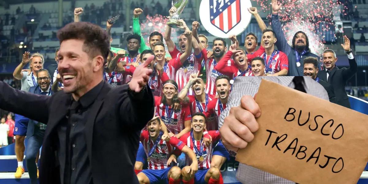 Simeone lo amaba y brilló en Atleti, se ofreció gratis a un club y lo rechazaron