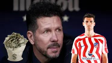 Simeone no teme una salida de Morata y quiere un 9 de 28 millones