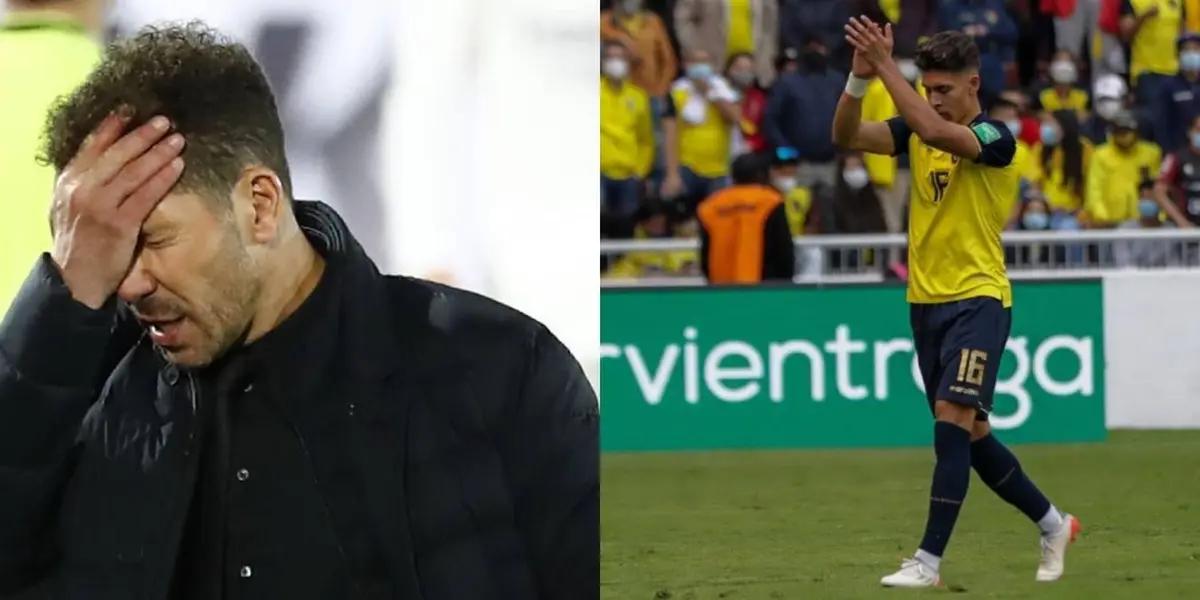 Simeone quería a Jeremy Sarmiento en el Atlético Madrid pero su cotización subió mucho debido a su buena pretemporada lo cual complicaría su fichaje.