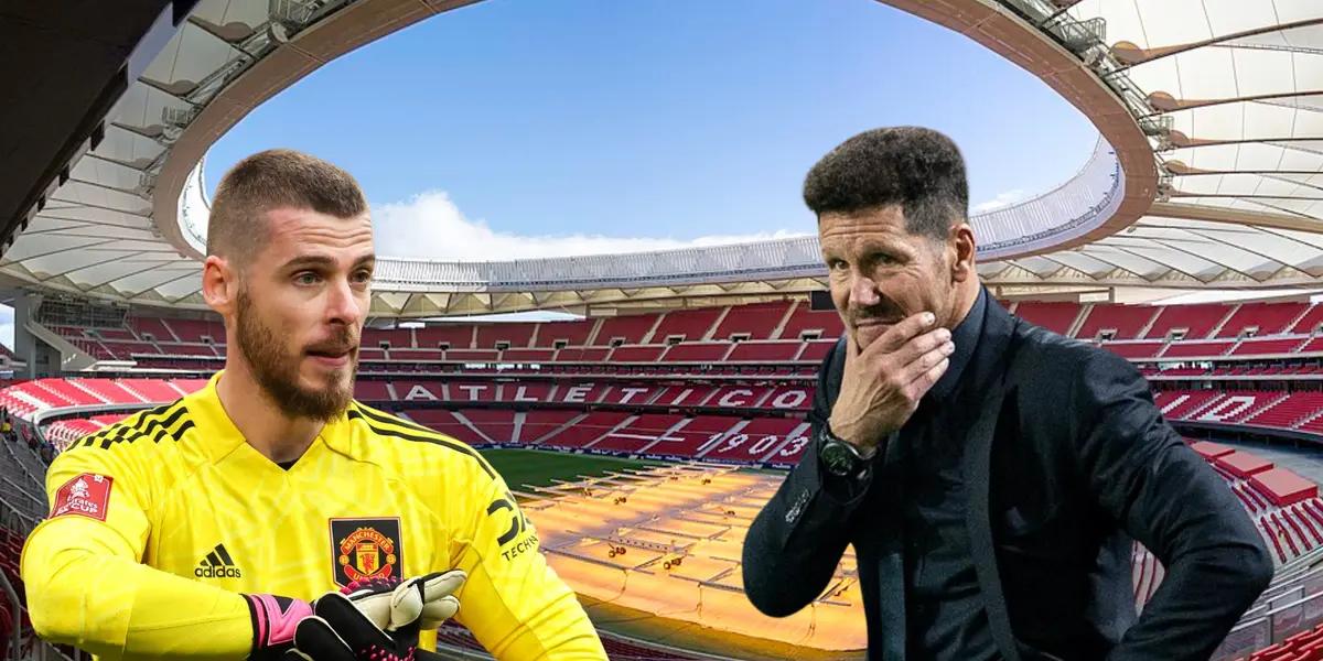 Simeone quiso a De Gea para competir a Oblak, el desconocido fichaje de Atleti