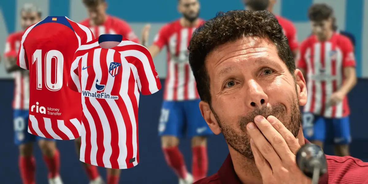 Simeone se sorprendió con un titular para el debut del Atlético de Madrid en La Liga