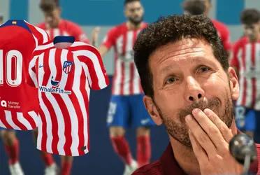 Simeone se sorprendió con un titular para el debut del Atlético de Madrid en La Liga