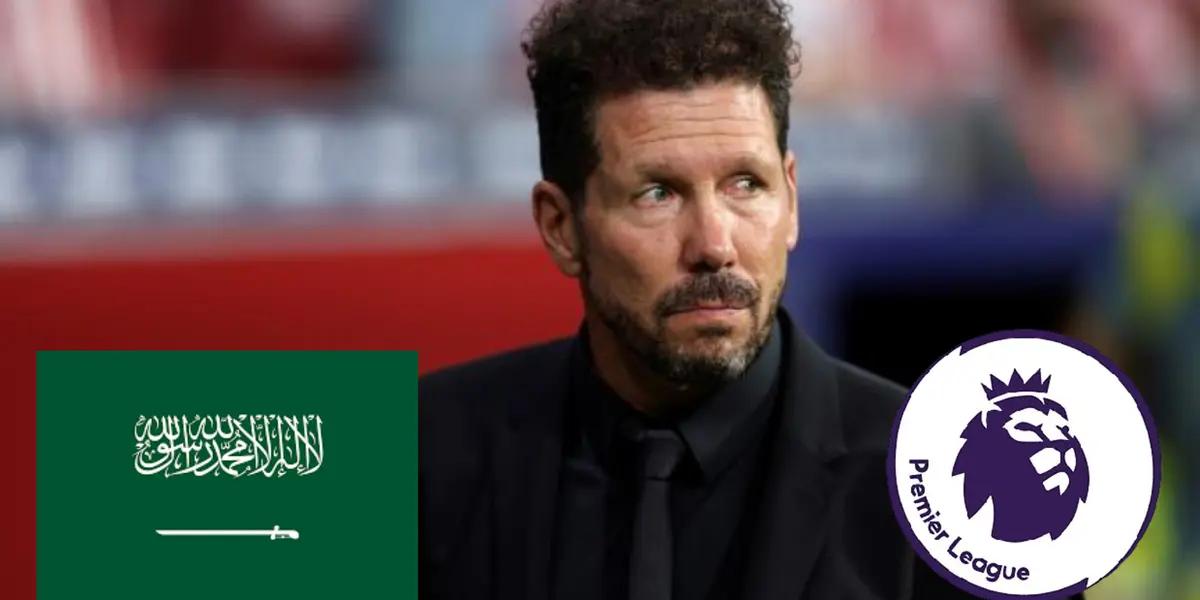 Simeone teme a Arabia pero un gigante de Premier pone 45 millones por su figura