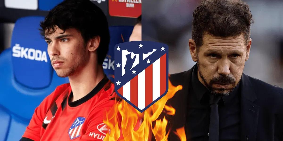 Simeone no utilizaría a Joao Félix por una declaración suya.