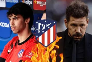 Simeone no utilizaría a Joao Félix por una declaración suya.