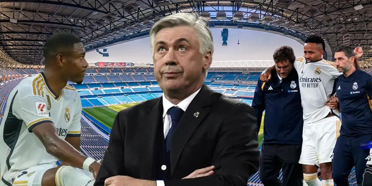 Sin Alaba ni Militao, Ancelotti perderá otro titular indiscutido ante Almería