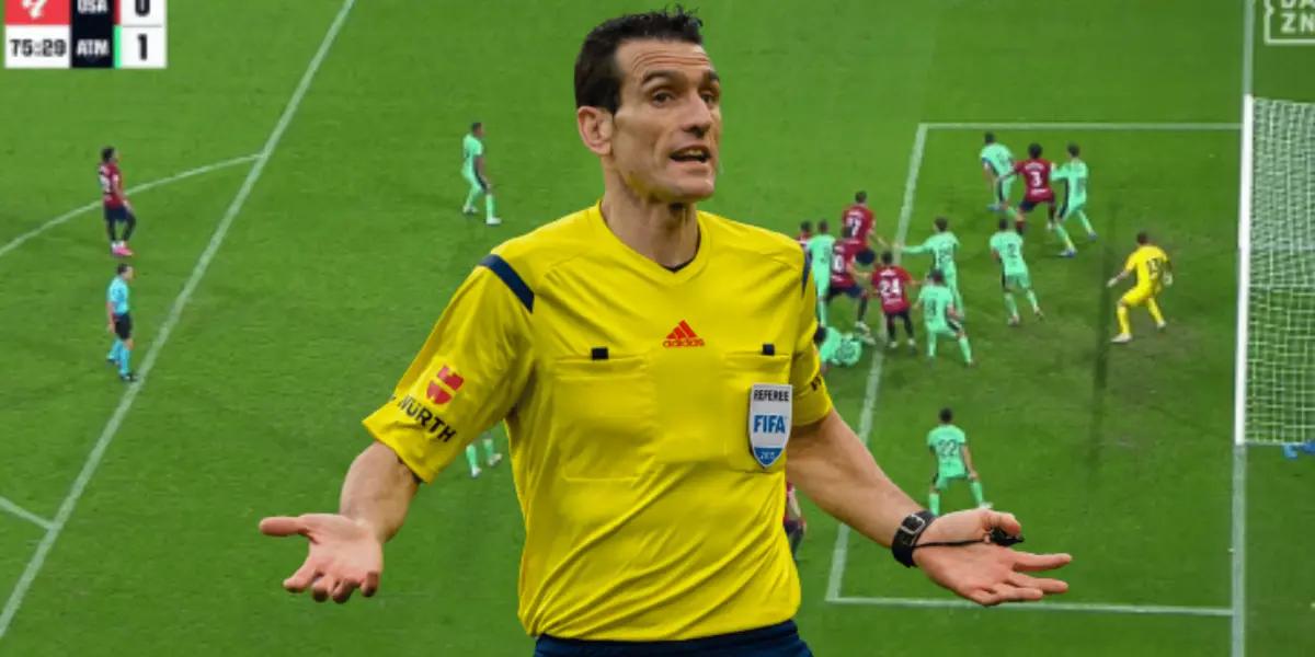 Sin dudas que la polémica de la noche en El Sadar se ha dado tras el gol anulado al equipo local