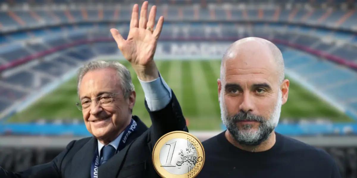 Sin pagar un euro, la ofensiva del Madrid para golpear al City de Guardiola
