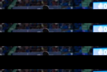 Sobre el final del partido hubo dos situaciones que hicieron estallar a los hinchas del Barça