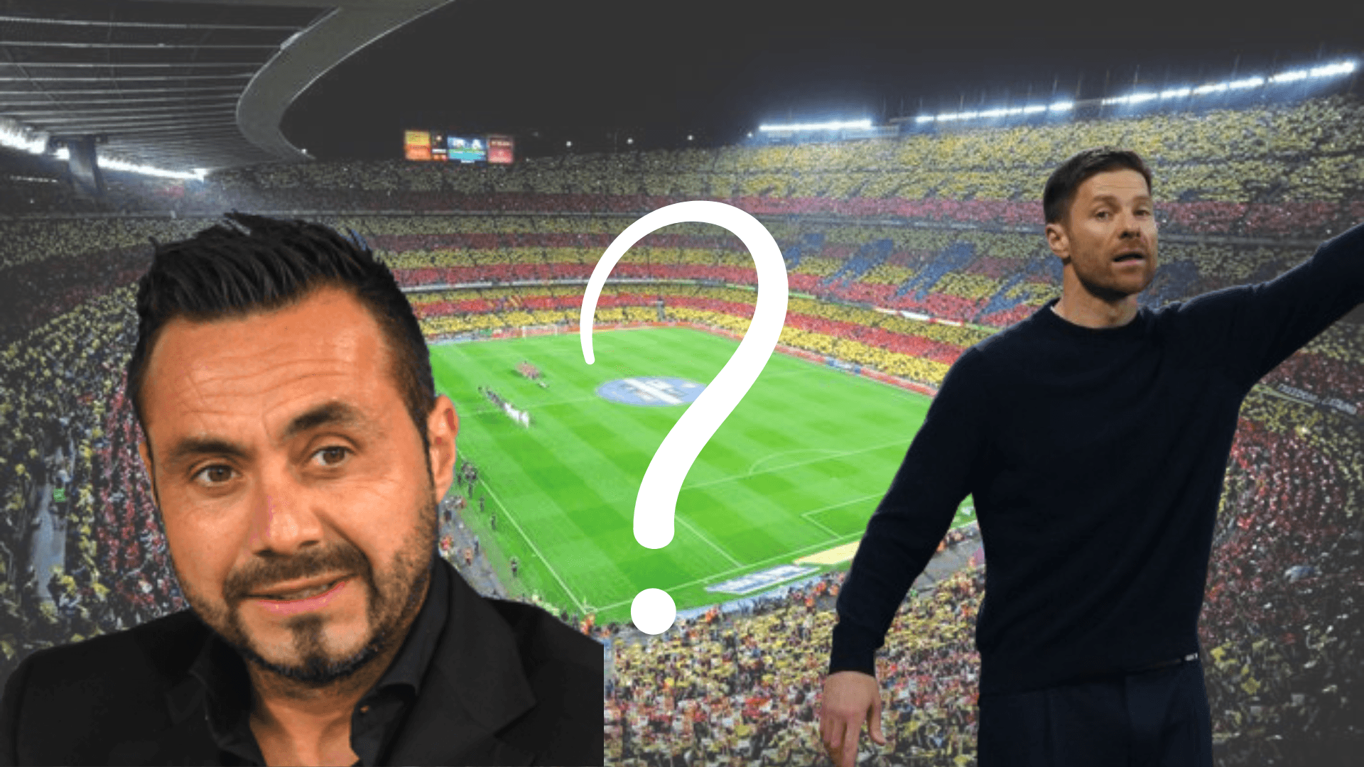 Sonaron en Barça pero un gigante de Europa ahora apunta a Alonso y De Zerbi