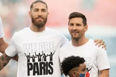 Sorpresivamente, y en la previa a la entrega del Balón de Oro, Sergio Ramos se expresó al respecto. El defensa, que debutó en PSG, pidió que el galardón sea para...Lionel Messi!!!