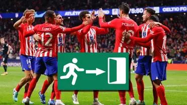 Sorpresivo, los 2 titulares que podrían dejar el Atleti y sufre Diego Simeone