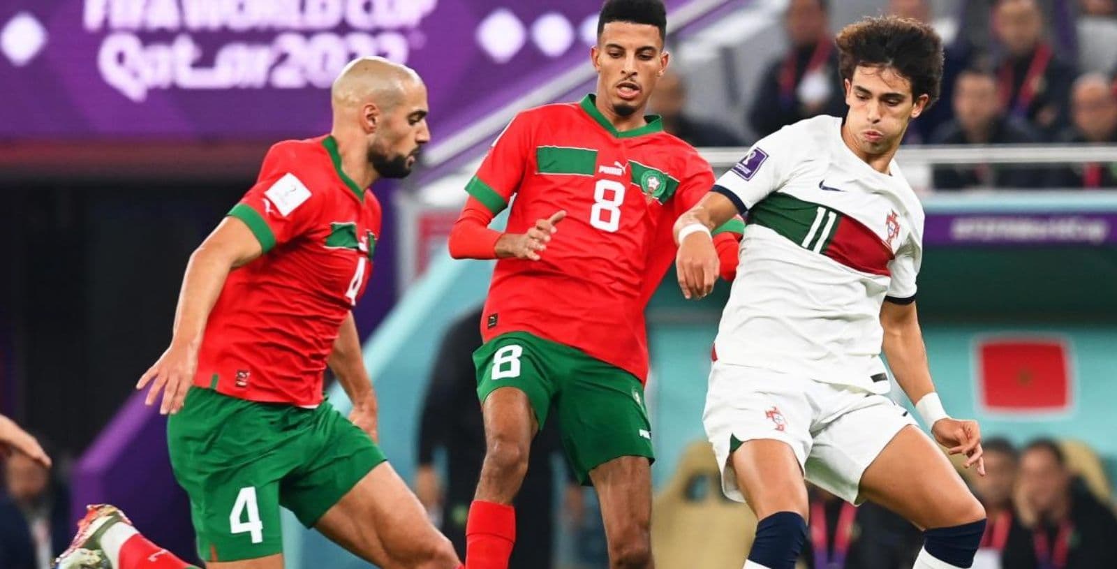Soyfan Amrrabat fue el mejor volante central del mundial según la FIFA y el Liverpool le toma la delantera al Barza de Xavi por su ficha.