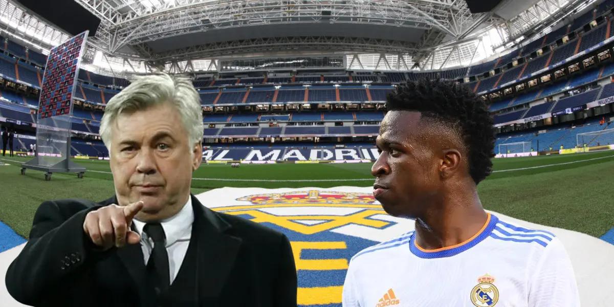 Su luce como Vinicius y cuesta 40 millones, Ancelotti quiere que sea su 9