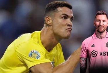 Su tanto fue elegido como el mejor de todos pero en su celebración imitó a Cristiano Ronaldo y no a su compatriota argentino Lionel Messi