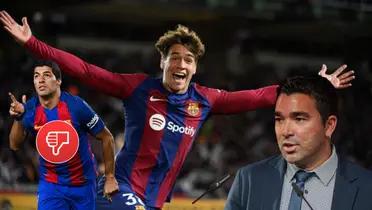 Suárez se fue por la puerta de atrás, esto hará ahora Barça con Guiu