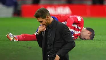 Sufre Simeone, todos los partidos que perderá a Morata por su lesión en Atleti