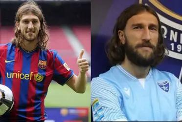 Supo ser refuerzo del Barcelona a cambio de 25 millones de euros por exclusivo pedido de Pep Guardiola, le fue muy mal y actualmente juega en el Ionikos de Nicea de Grecia. La carrera de Dmitró Chihrinski ha sido en constante caída.