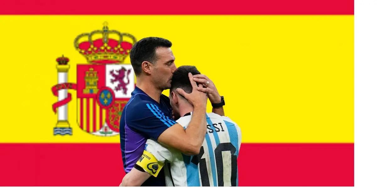 Surgió de la cantera del Espanyol, pasó por el City y hasta llegó a enloquecer al astro en un duelo con el Girona, hoy está en el radar de la Albiceleste