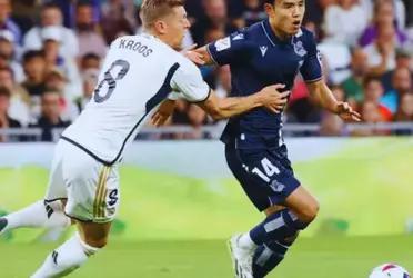 Take Kubo se luce contra el Real Madrid, su ex club