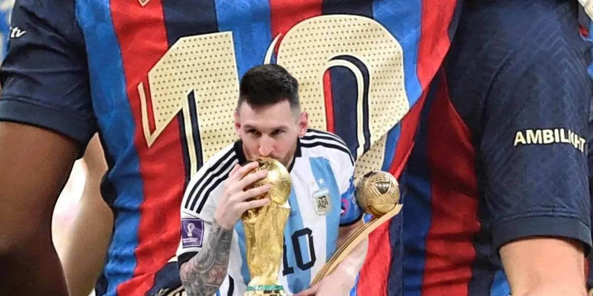 Tal como lo hizo su ídolo en Qatar, esta joven promesa del fútbol internacional anhela conquistar el mundo y convertirse en la figura del Barça